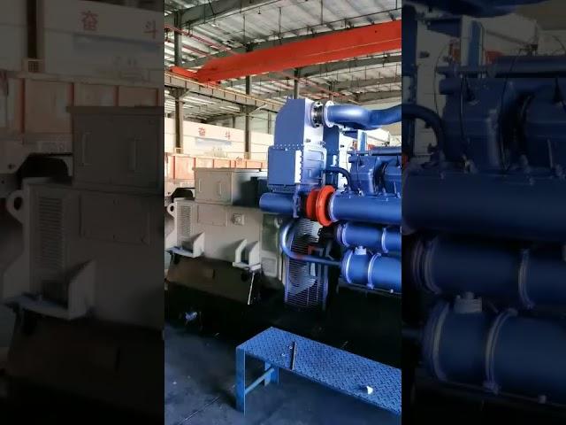 SHENGDONG 700kw biogas engine generator for green energy projects