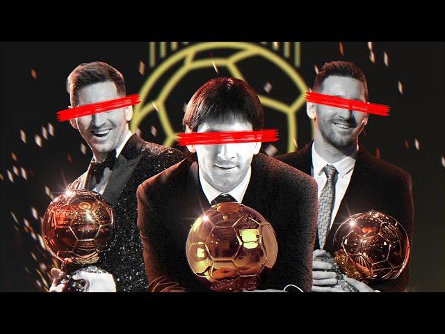 Why Messi DOES NOT DESERVE His Ballon d'Ors..