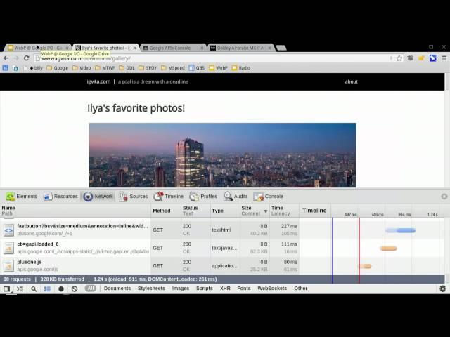 Google I/O 2013 - WebP: Deploying Faster, Smaller, and More Beautiful Images