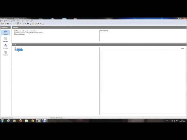 Datenbanken Tutorial (Open Office Base)