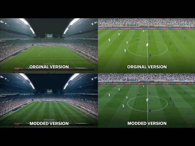 PES 2017 NEW GFX WITH PITCH 2024 AIO