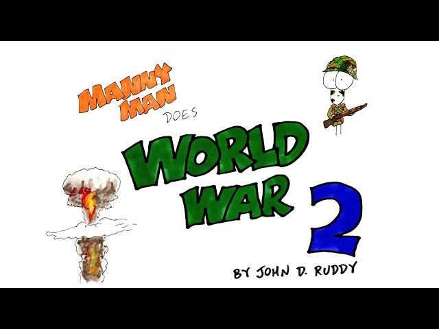 World War 2 in 7 Minutes - Manny Man Does History