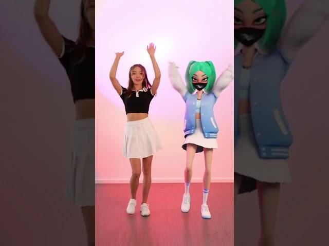 GUMI GUMI GUMI TikTok dance challenge with Polar#tiktokdance #tiktok #shorts