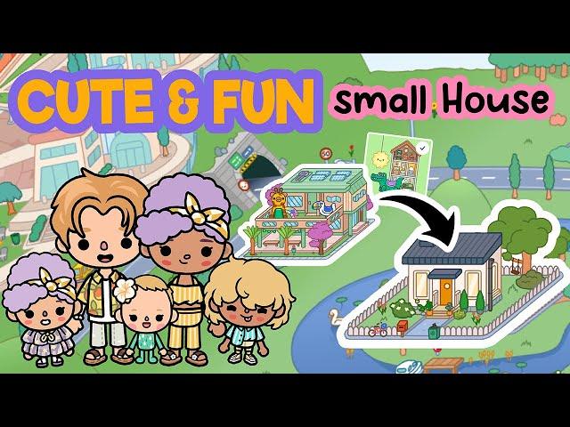 Cute & Fun SMALL Tiny HOUSE + Little Paws DAYCARE for Family 5 not FREE TOCA BOCA WORLD Home Ideas