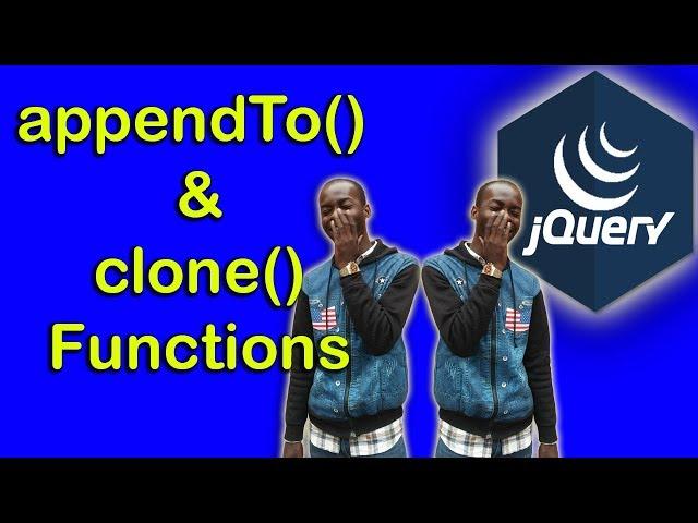 How to use appendTo and clone Function in jQuery