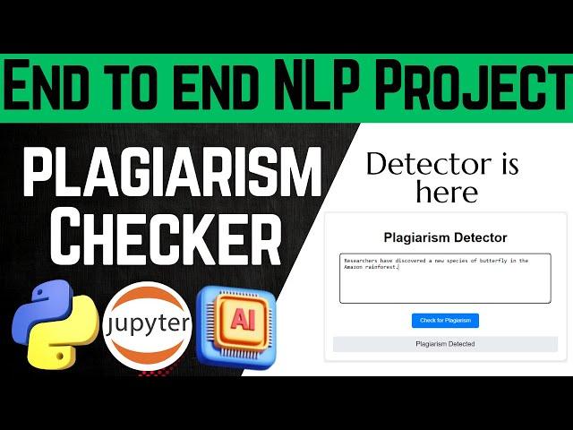 Building a Plagiarism Detector Using Machine Learning | Plagiarism Detection with Python