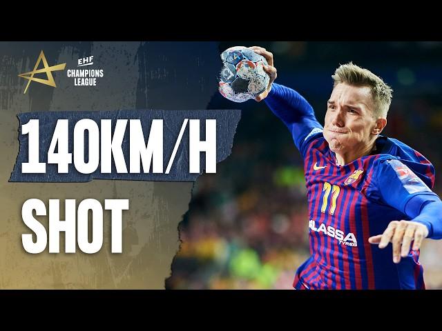 Andersson's 140km/h shot! | Barça Lassa vs. PGE Vive Kielce | VELUX EHF FINAL4