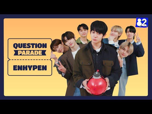 (CC) ENHYPEN's Crazy High-pitched InterviewㅣDrunk-DazedㅣQuestion Parade w/ ENHYPEN