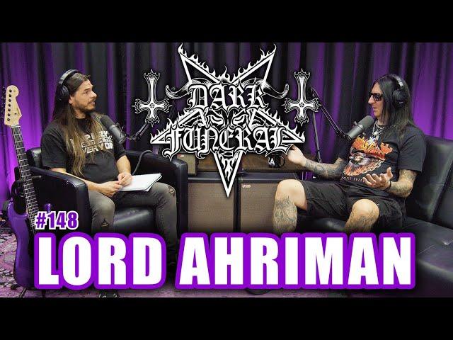 DARK FUNERAL | Lord Ahriman: Black Metal, Corpse Paint & Afterlife | Garza Podcast 148