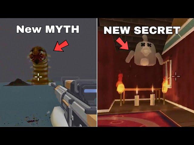  NEW UPDATE SECRETS AND EASTER EGGS IN CHICKEN GUN AFTER NEW UPDATE || CHICKEN GUN SECRETS