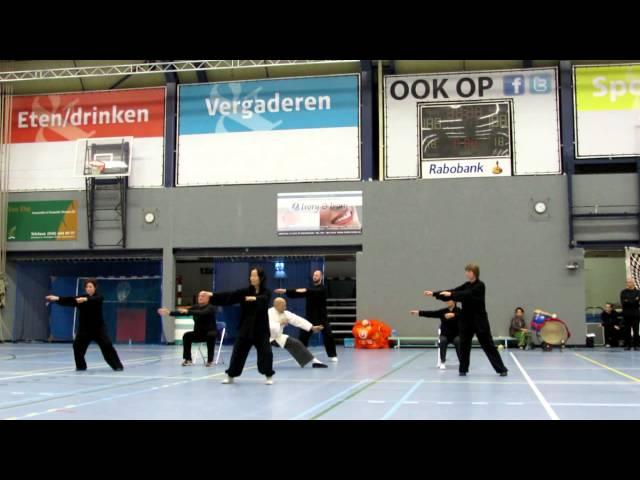 Liu He Men Kung Fu School Amsterdam demonstratie in Nieuwegein georganiseerd door STN