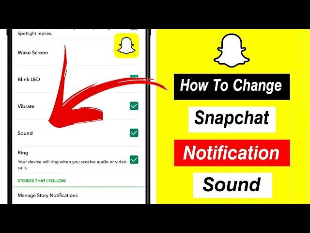 snapchat notification sound | How to change snapchat notification sound | notification sound problem