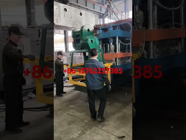 Loaded the rubber floor tiles vulcanizing press machines for our Algeria customer