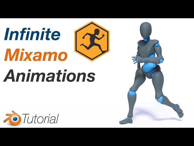 How to Make Mixamo Animations Last Forever Using Blender