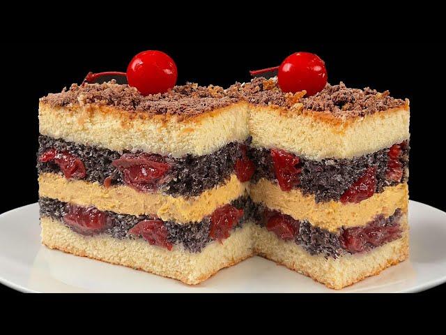 POPY CHERRYBeautiful, Fast, TastyPie Recipe