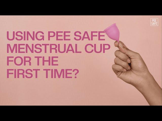 How to Use Menstrual Cup | How to insert a Menstrual cup? Menstrual Cup Folds | Pee Safe