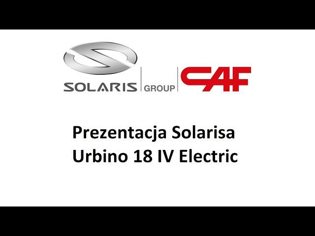 Prezentacja Solarisa Urbino 18 IV Electric w malowaniach ZTM | Roblox Nid's Buses & Trams