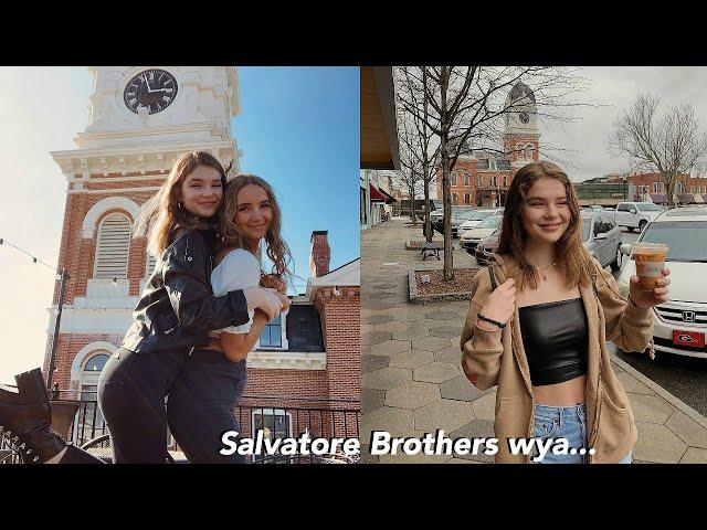 VISITING MYSTIC FALLS  + staying in the Salvatore Brother Room!!!