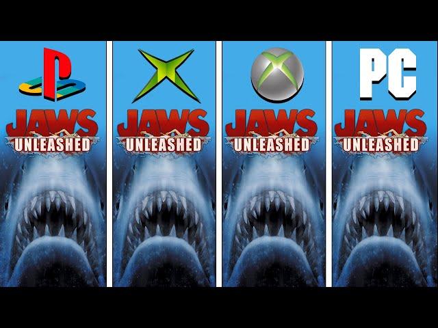 Jaws Unleashed (2006) PS2 vs XBOX vs XBOX 360 vs PC (Graphics Comparison)