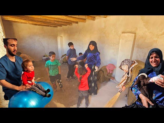 Challenges of a young rural mother's life.‍  Najmeh takes her daughter Ava to the hospital