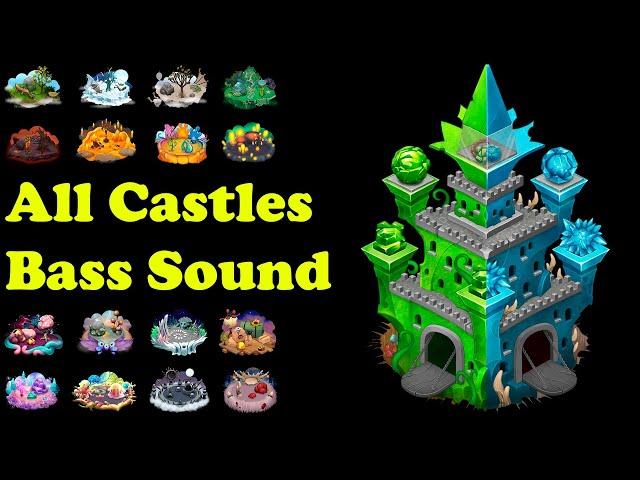 Castle Bass - All Sounds (My Singing Monsters) 4k