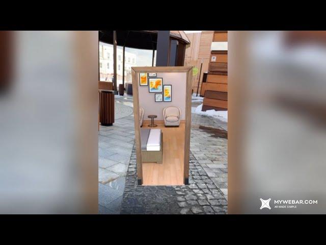 AR 360 Portal Without Code by #MyWebAR