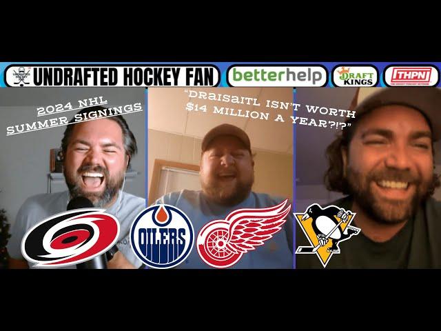 2024 NHL Summer Signings Part One; Draisaitl and Crosby contracts are not worth it?!?