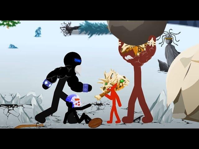 Chapter 3: Resurrection - Ultimate ice - baby ice vs baby savage - stick war legacy animation - dc2