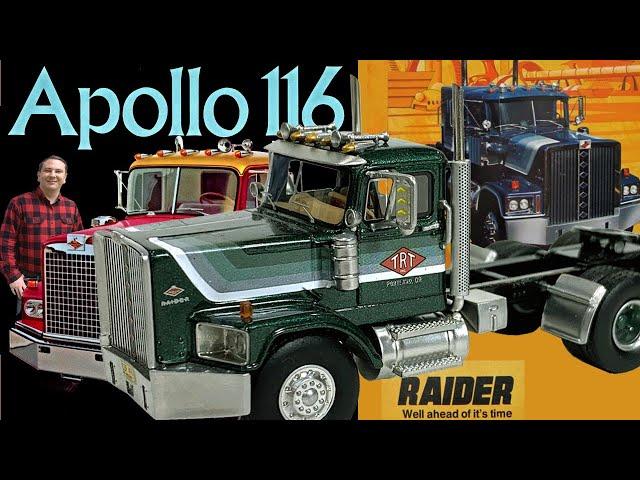 64th NEO SCALE MODELS 1974 DIAMOND REO RAIDER – Setback Axle Pioneer & White Line Fever Appearance
