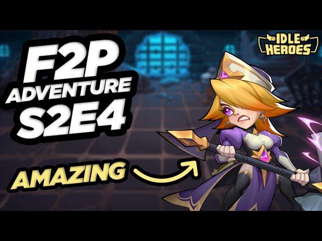 Idle Heroes - F2P Adventure: S2E4 FIONA IS AMAZING In Aspen Dungeon!!!