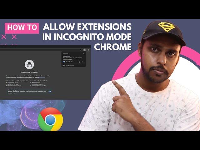 How to allow extensions in incognito mode chrome | enable extensions in incognito mode