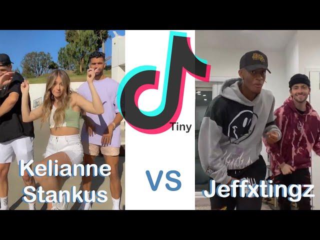 #Short Jeffxtingz VS Keliannestankus  TikTok Dance Compilation 2021