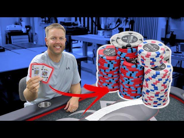 Hosting a POKER CASH game | Royal Card Room Poker Chips