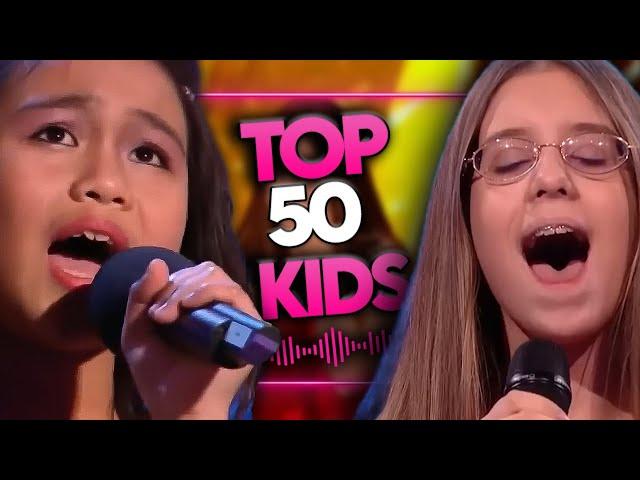 Top 50 Kid Singers Who Wowed The Judges!