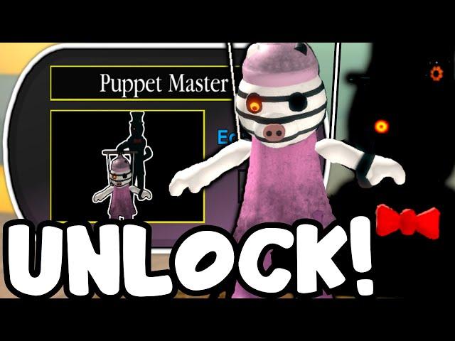 How to UNLOCK PUPPETMASTER in PIGGY! (Book 2 but it's 100 Players)