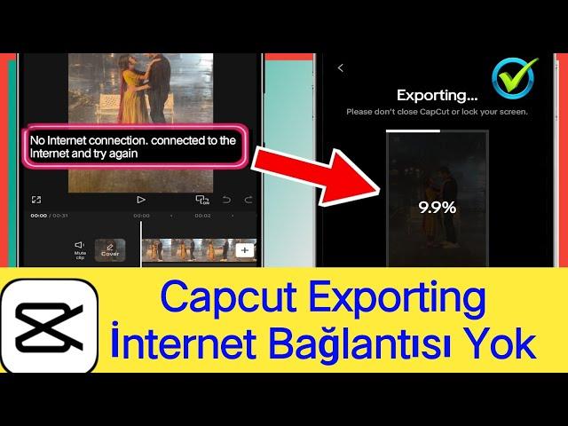 Capcut Exporting No Internet Connection Problem 2025 || Capcut Export Problem 2025