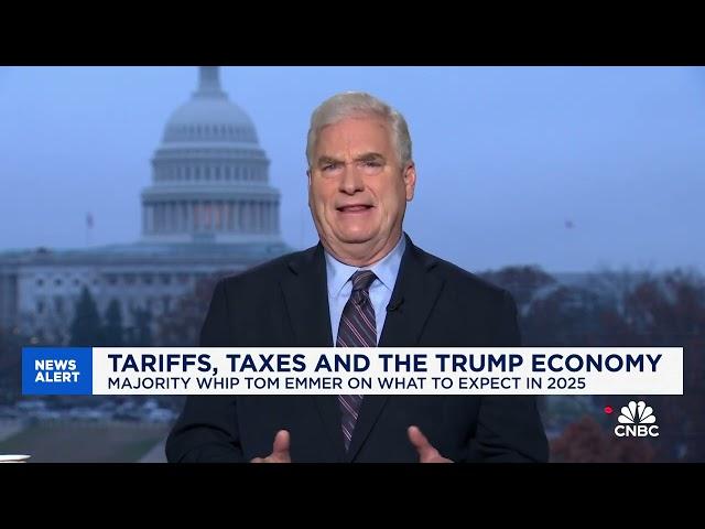 Majority Whip Tom Emmer joins Joe Kernen on CNBC's Squawk Box | December 16, 2024
