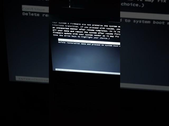 Agar window 7 me window resume loader aa jaye to