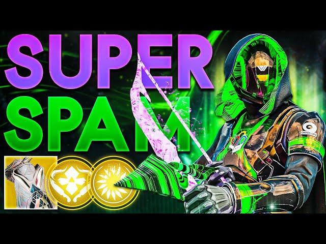 This SUPER SPAM Prismatic Hunter Build Is PERFECT For Act 2 (Gyrfalcon Super Spam)