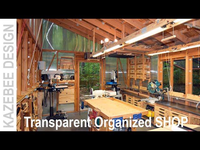 Tour an Architect's BEAUTIFUL woodshop - Woodworking and Design