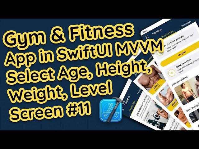 Gym & Fitness App Experience: Swift UI Physique Details & Selection Popups #11