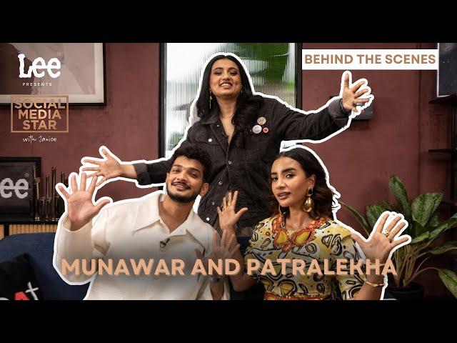 BTS || Social Media Star With Janice ft. @munawar0018 & Patralekha