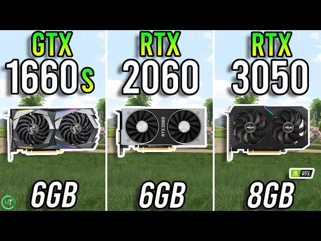 GTX 1660 Super vs RTX 2060 vs RTX 3050 - Big Differences?