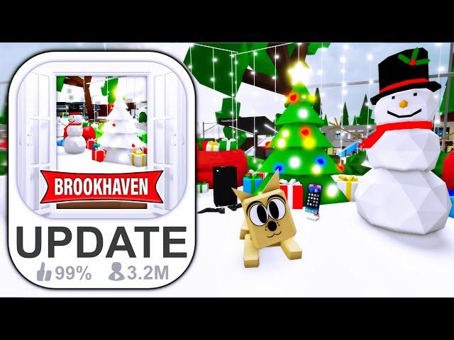 CUM SA AI UPDATE DE CRACIUN ACUM IN BROOKHAVEN!