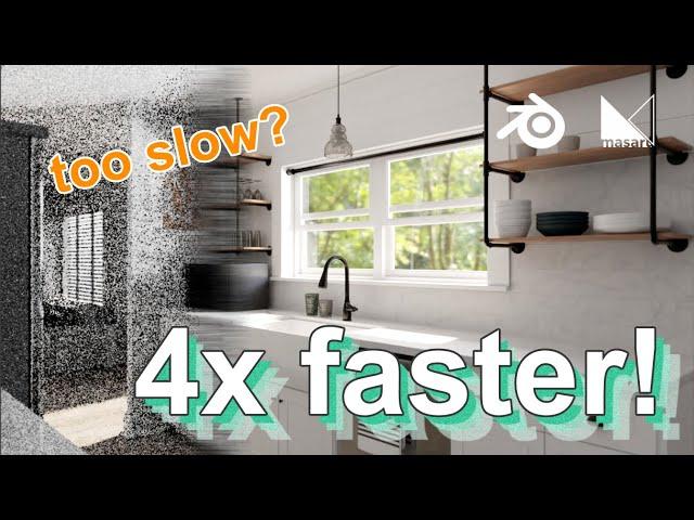 5 Tips to SPEED UP Cycles Interior Rendering - Blender Tutorial