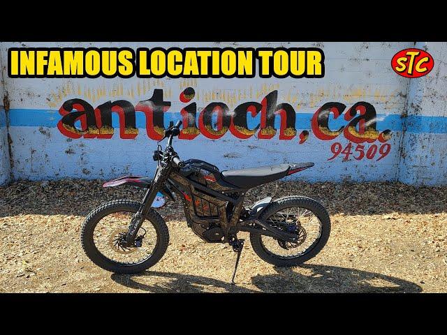 Touring Antioch's Notorious True Crime Locations On Talaria MX5