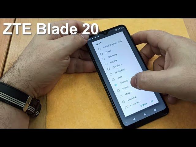 ZTE Blade 20 входящий звонок, рингтоны, мелодии и сигналы сообщений