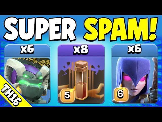 FORGET LAVALOON…USE THIS!!! BEST TH16 Attack Strategy (Clash of Clans)