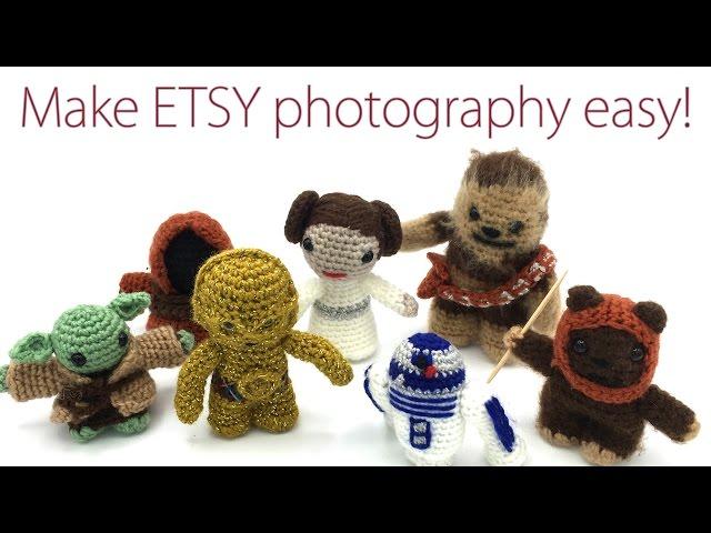 Easy Etsy Product Photography with the LED Studio in a Box