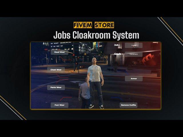FiveM Jobs Cloakroom System - Most Advanced Mechanic System On FiveM | Fivem-Store.com